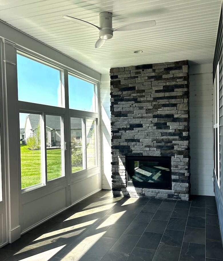 Interior sunroom in columbus
