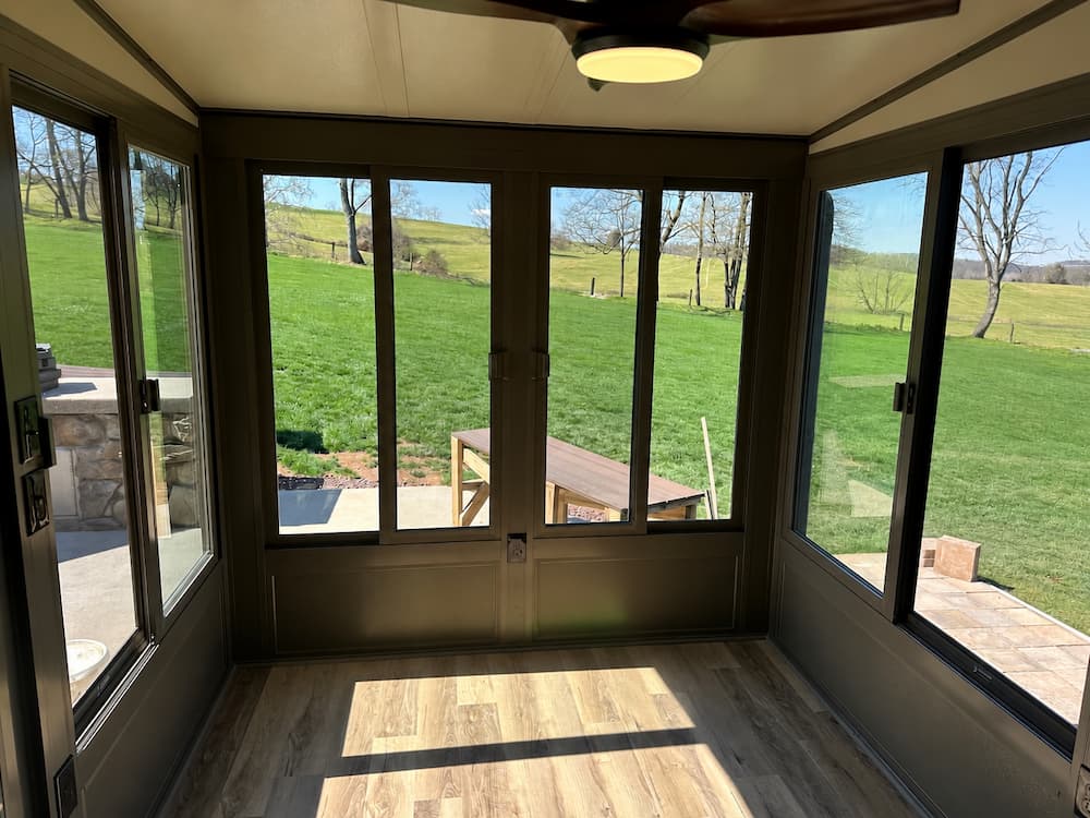 Interior sunroom in columbus