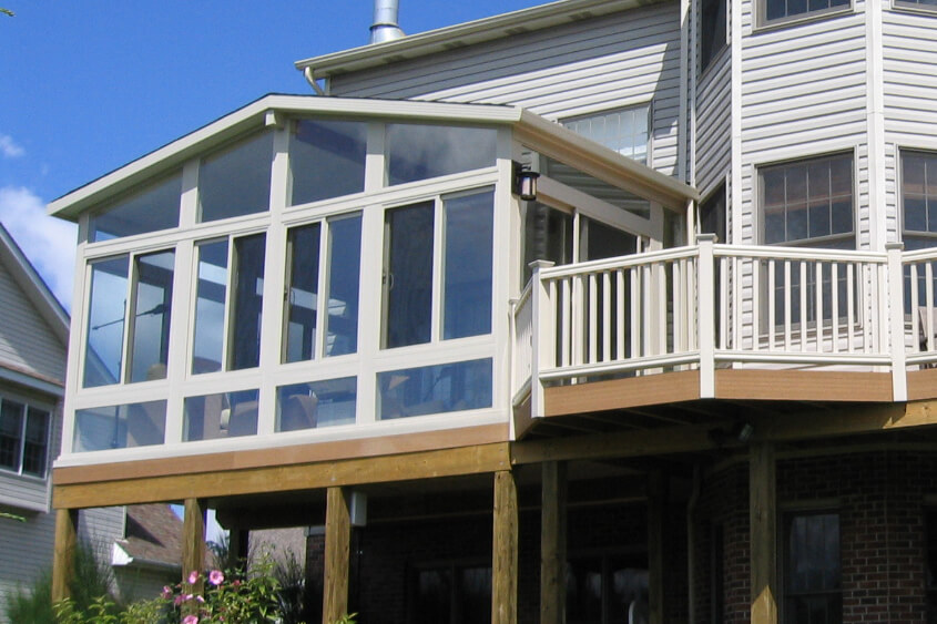 second story year-round sunroom in columbus